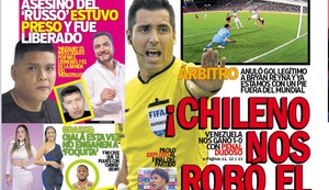 ¡CHILENO NOS ROBÓ EL PARTIDO!