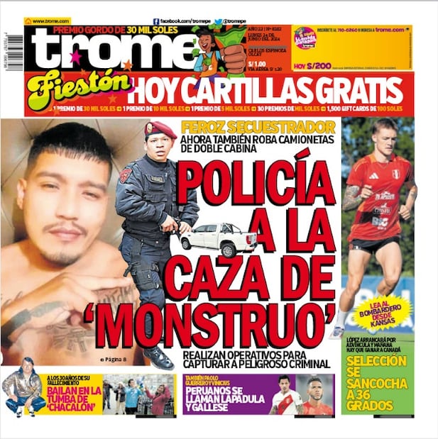Portada Trome