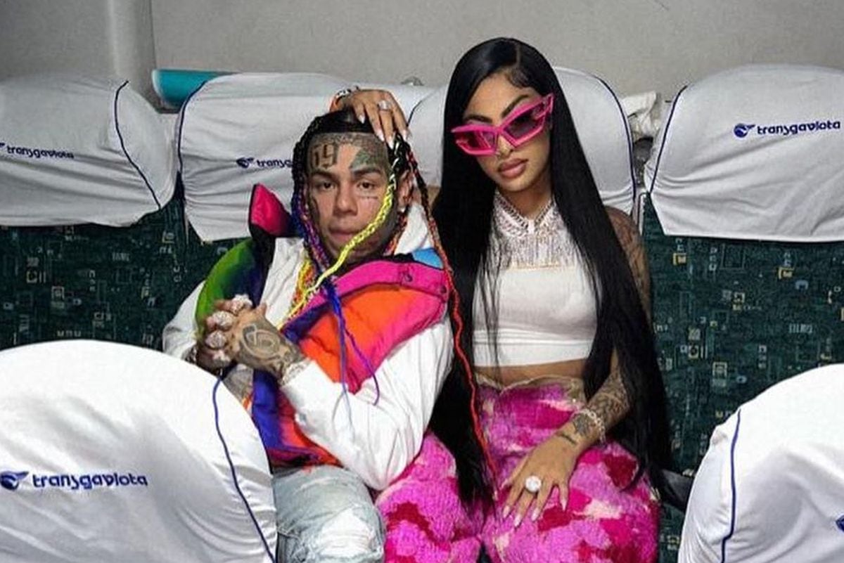 El rapero y Yailin la más viral demuestran en redes sociales que entre ellos solamente hay amor (Foto: Tekashi 6ix9ine / Instagram)