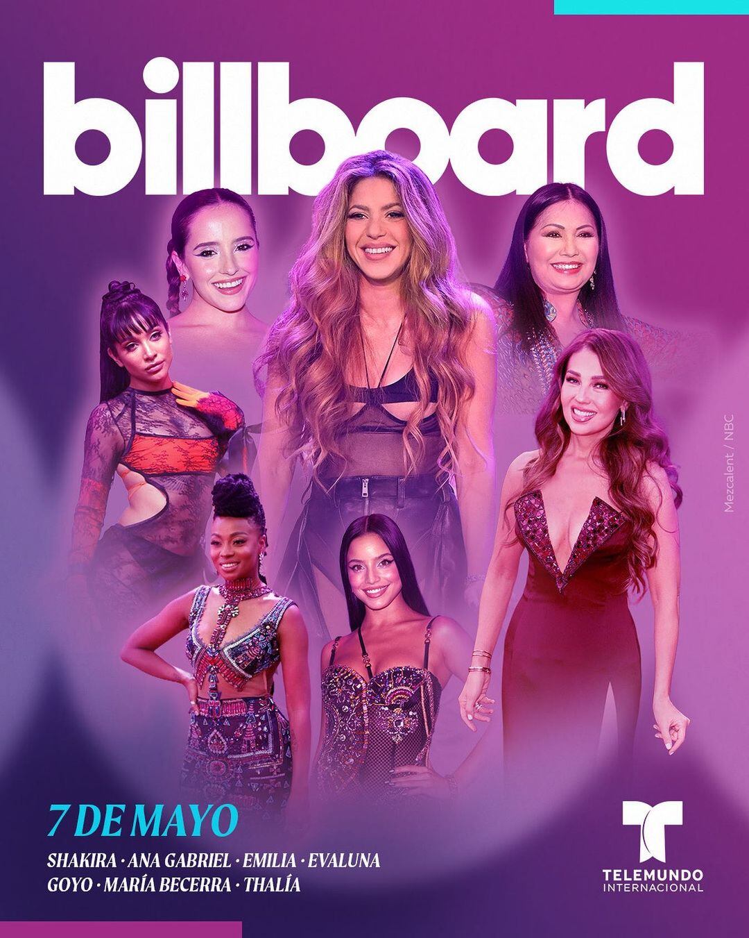 Shakira fue reconocida como la “Mujer del Año” (Foto: Telemundo Internacional Tv / Instagram)