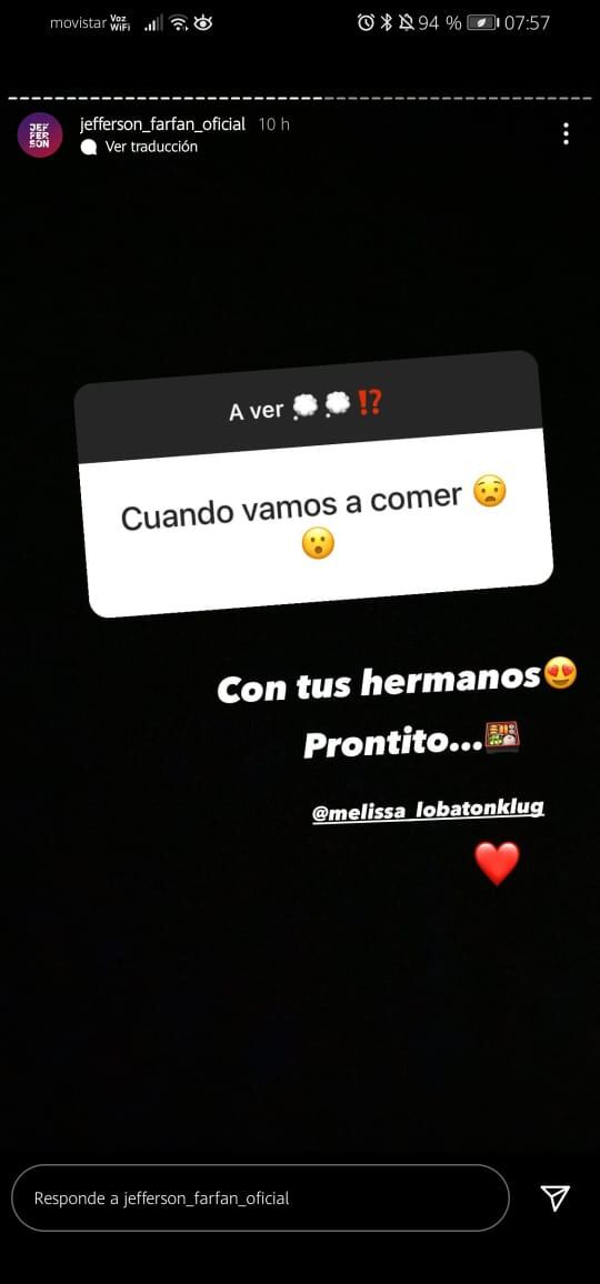 (Foto: Instagram @jefferson_farfan_oficial)