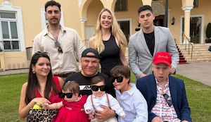 Mauricio Diez Canseco se reunió con siete de sus ochos hijos por Navidad