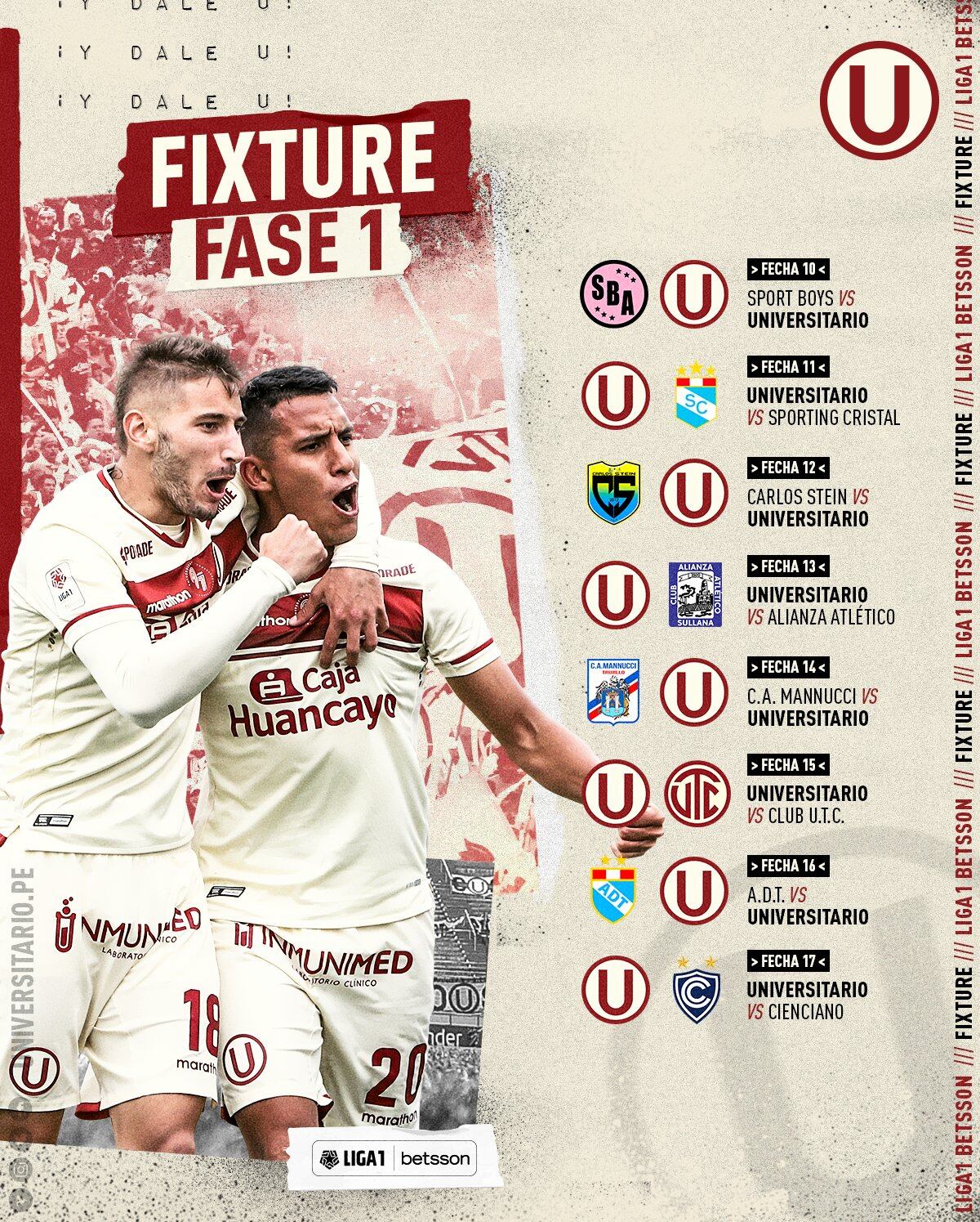 Universitario de Deportes buscará su estrella número 27 en esta Liga 1 2022. Foto: Universitario.