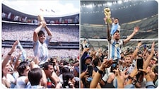 La dura vida de Maradona y los goles de Messi
