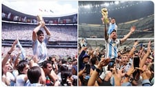 La dura vida de Maradona y los goles de Messi
