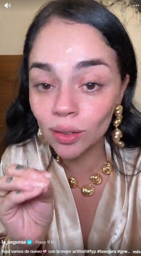 Natalia Segura explica cómo enfrenta este difícil momento.