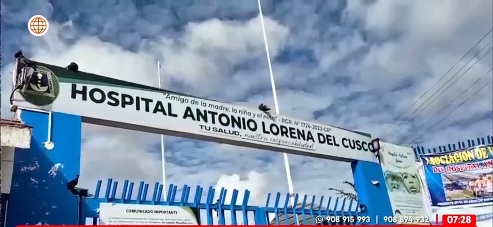 Obreros fallecen luego de una descarga. (Fuente: América Noticias)