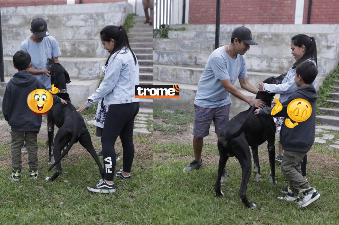 Feliz reencuentro de Figo con su familia, tras casi tres años de no poder encontrarlo. Ya volvió a casa, tras ser identificado en Surco. (Entrevista: Isabel Medina / Fotos: Hugo Pérez / Trome).