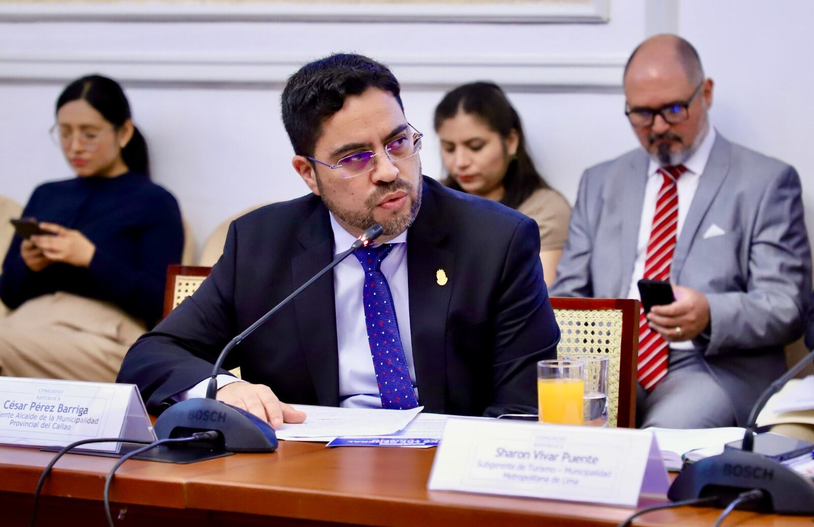 César Pérez Barriga, teniente alcalde de la Municipalidad Provincial del Callao