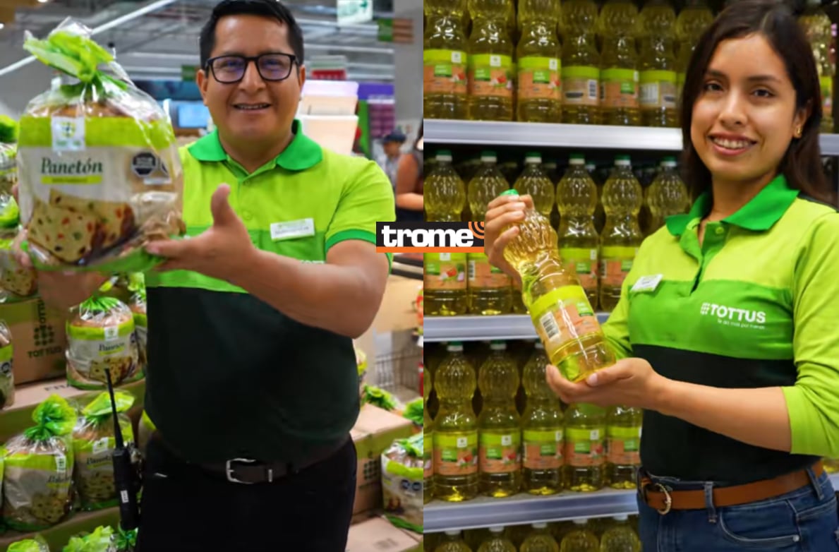 Cadena de supermercados abrió nueva tienda en Lima Norte. Tottus suma 58 tiendas en el Perú. (Compos. foto: Isabel Medina / Trome).