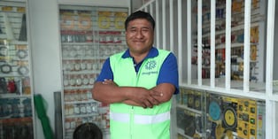 Don Percy, un ‘Trome de la Construcción’ de Ica. Foto: Jesús Saucedo | @photo.gec