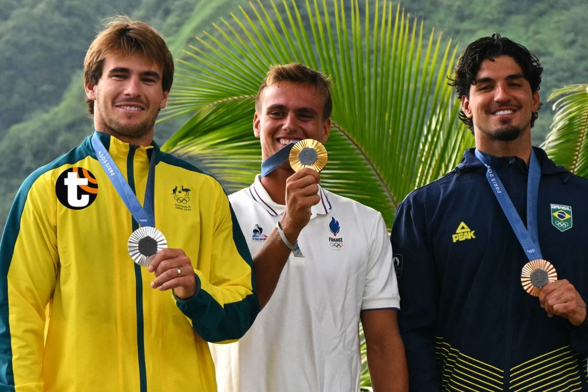 París 2024: Francés Kauli Vaast ganó la medalla de oro de Surf en Tahití (Foto: AFP)