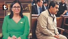 ¡Delcy Rodríguez entregó a Maduro por el poder! Negociación para traicionar al dictador se habría dado en Qatar