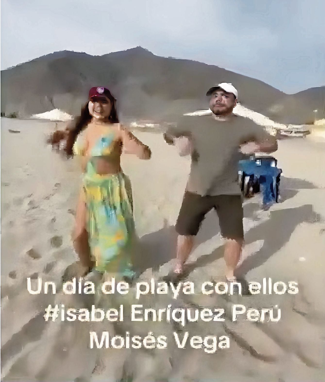 Moisés Vega e Isabel Enriquez