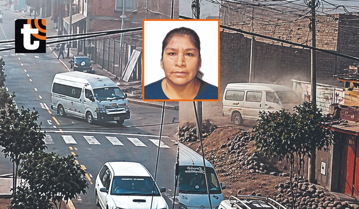 Chofer perdió el control del vehículo, que se fue sin control en bajada; una cámara de seguridad grabó el recorrido mortal de la combi.