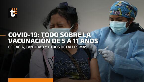 Vacuna para niños de 5 a 11 años: conoce la cantidad a aplicar y el nivel de eficacia de Pfizer