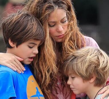 Shakira pasó la Navidad 2022 junto a sus dos hijos y por primera vez sin la presencia de Gerard Piqué (Foto: The Grosby Group)