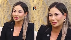 Pamela López se quiebra al recordar las agresiones de su padre y revela qué le hizo a los 10 años: “Me sacó sang**”