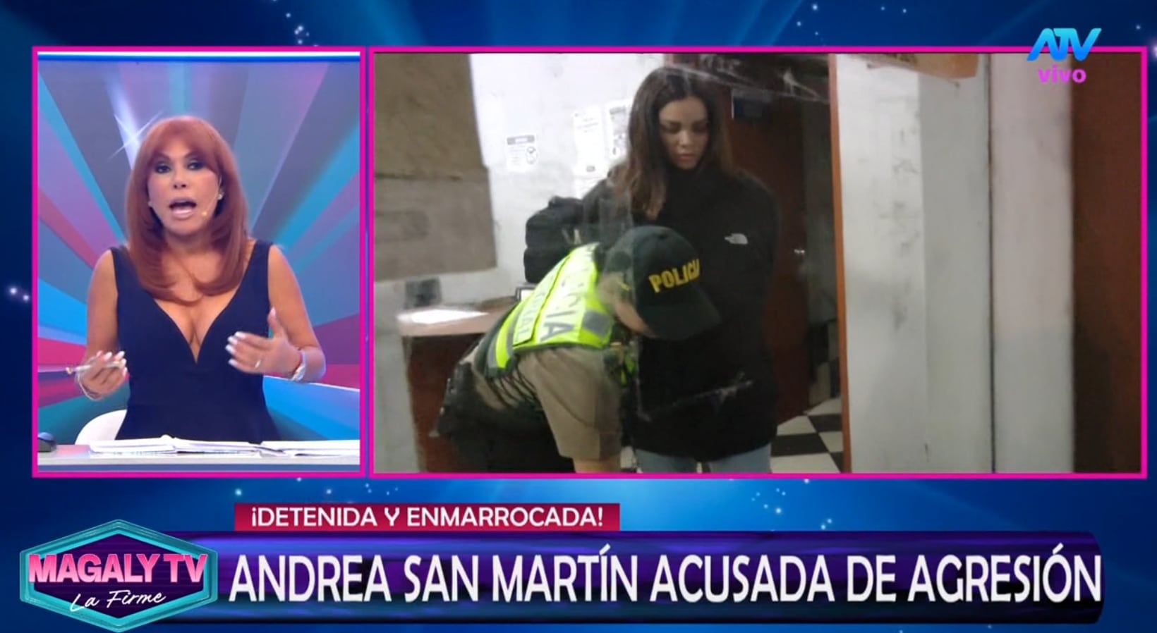 Magaly Medina da su opinión tras detención de Andrea San Martín por presunta agresión a la hija de Juan Víctor.