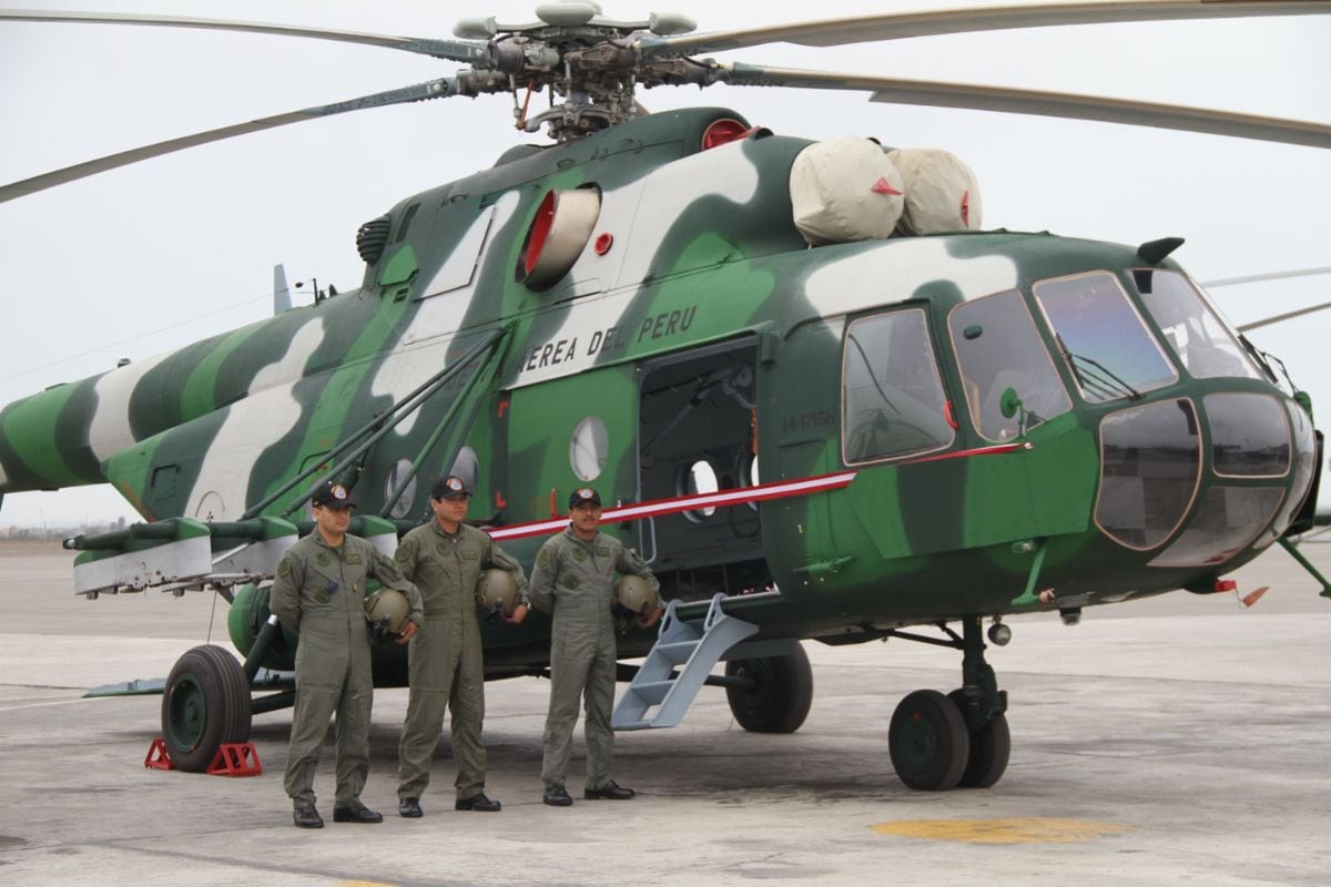 Fuerza Aérea del Perú transportará a papa León XIV y su comitiva en helicóptero MI-17 (Foto: Andina)