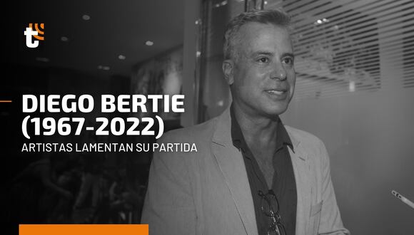 Diego Bertie falleció a los 54 años: artistas lamentan la inesperada muerte del actor y cantante nacional