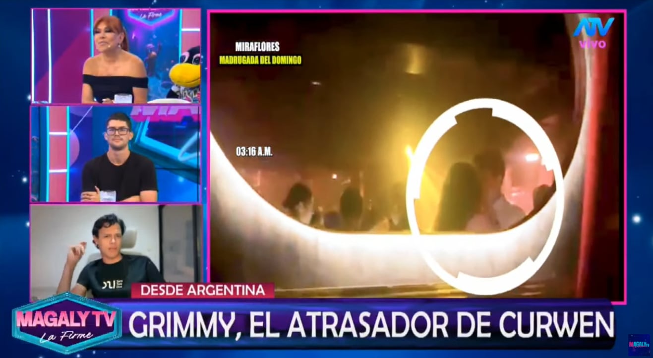 Alonso Grimaldo asegura que en Argentina no se vieron.