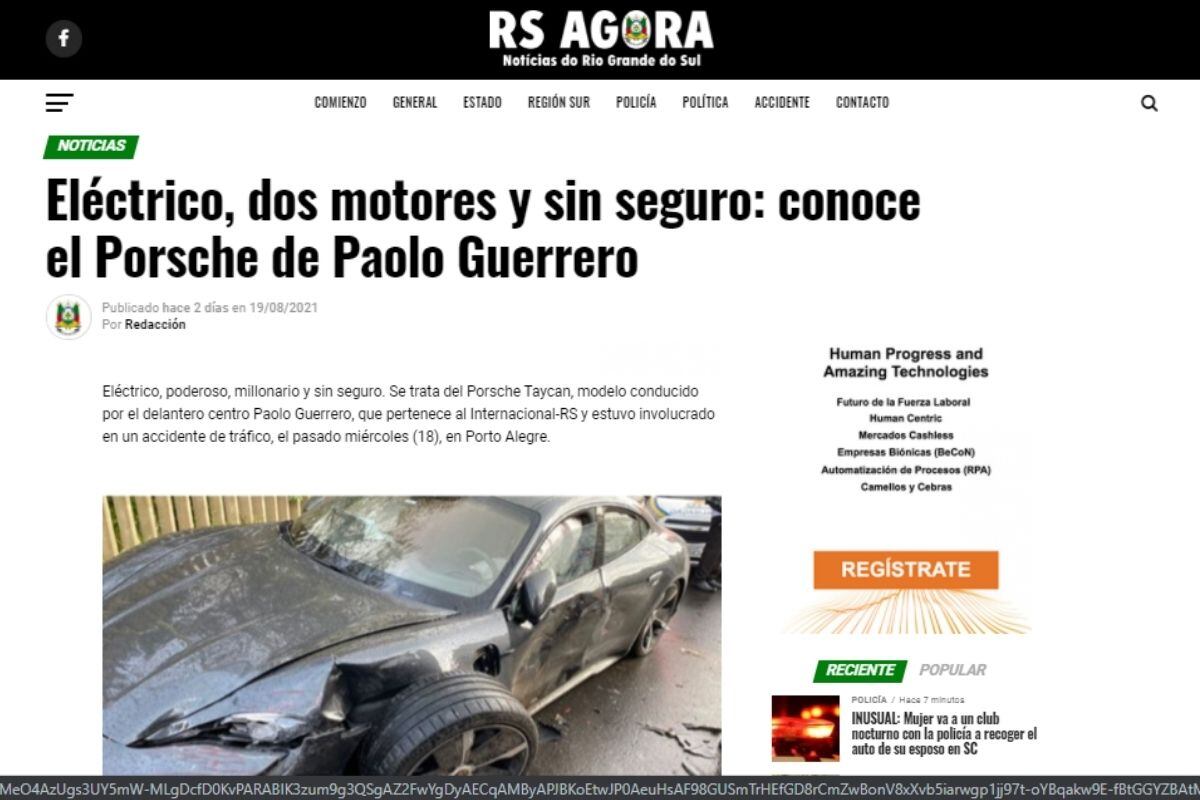 Prensa de Brasil a cuenta un detalle sorprendente de ambos vehículos (Captura)