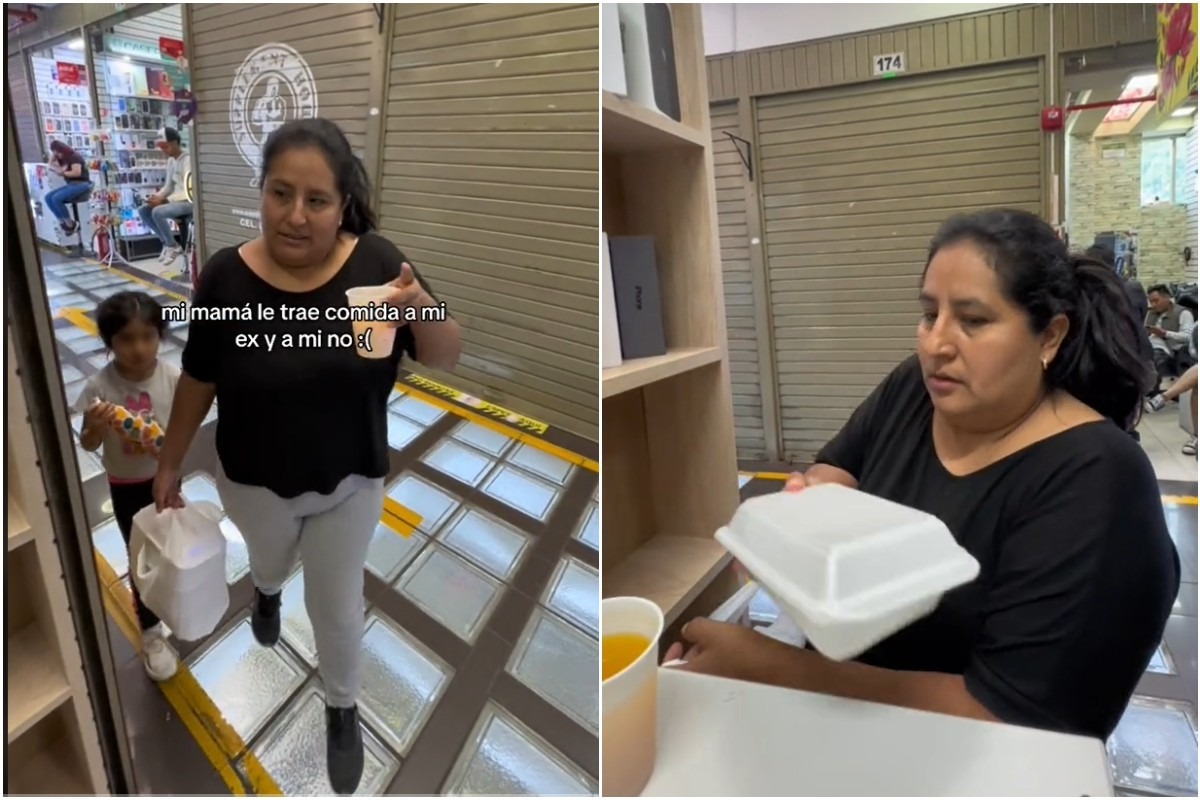 HISTORIA VIRAL | Trabaja con su ex y su mamá solo le lleva el almuerzo a ella. (Foto: @jeremyfabian_ / TikTok)