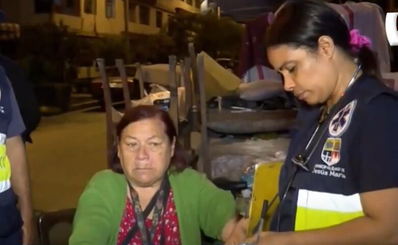 Doña Pascuala llegó a un acuerdo con su hijo y volverá a su casa. (Captura Panamericana)