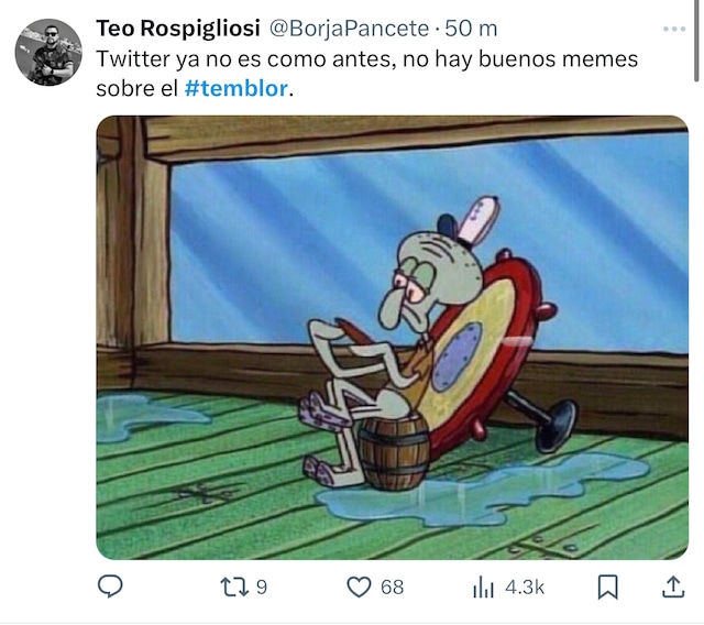 Trome| Memes del temblor en Lima del martes 23 de julio 2024 (Fotos: Twitter)