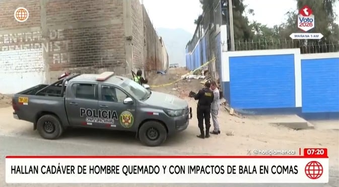 Policía y el fiscal llegaron a la escena.