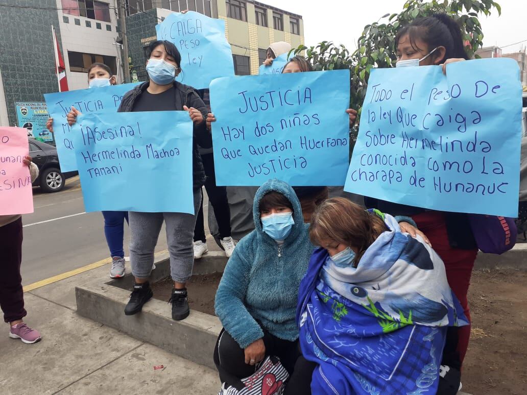 Milagros Fernández Aulla (27) fue a un mercado para que le hagan unos masajes y le practicaron una liposucción. Días después, falleció de infección generalizada. La 'falsa cosmiatra' Hermelinda Machoa Tamani, fue detenida en su fiesta de cumpleaños. (foto: TROME)