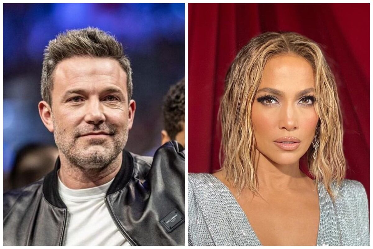 Ben Affleck y Jennifer Lopez. (Foto: Instagram)