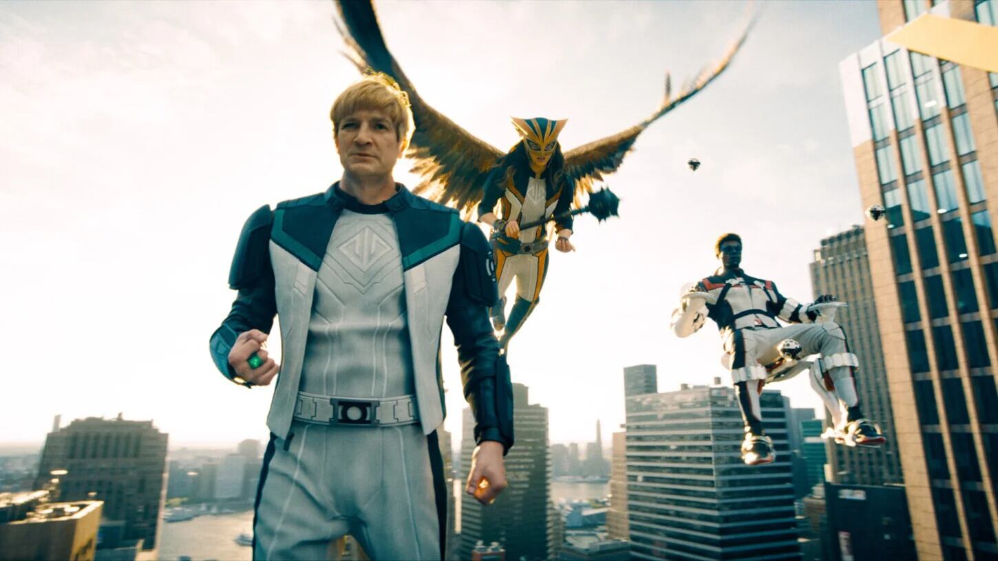 Isabela como Hawkgirl en la película Superman. Foto: DC Studios.