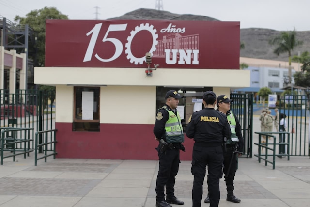 La UNI fue uno de los principales puntos de votación en el Cono Norte (Foto: César Bueno)