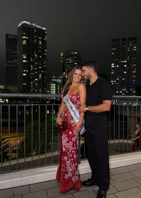 Said Palao celebra logro de Alejandra Baigorria en Japón con romántico mensaje.