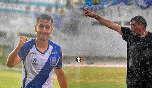 ¡Tormenta en la Liga 1! Con lluvia torrencial y un charco gigante en la cancha, Alianza Atlético goleó 4-1 a Binacional | VIDEO