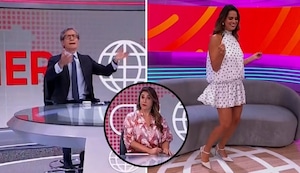 El divertido cruce entre Federico Salazar y Valeria Piazza que dejó sorprendida a Verónica Linares