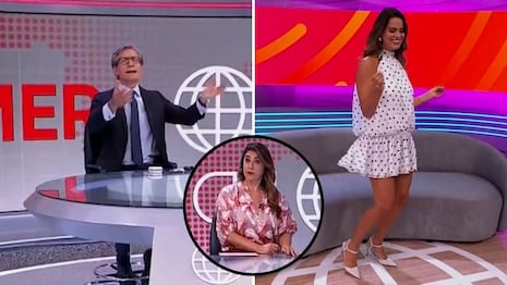 El divertido cruce entre Federico Salazar y Valeria Piazza que dejó sorprendida a Verónica Linares