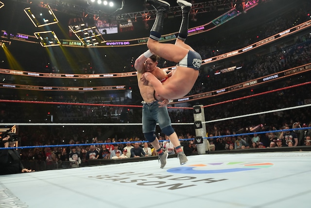 John Cena brindó una gran presentación en su lucha de retiro. (WWE Corp)