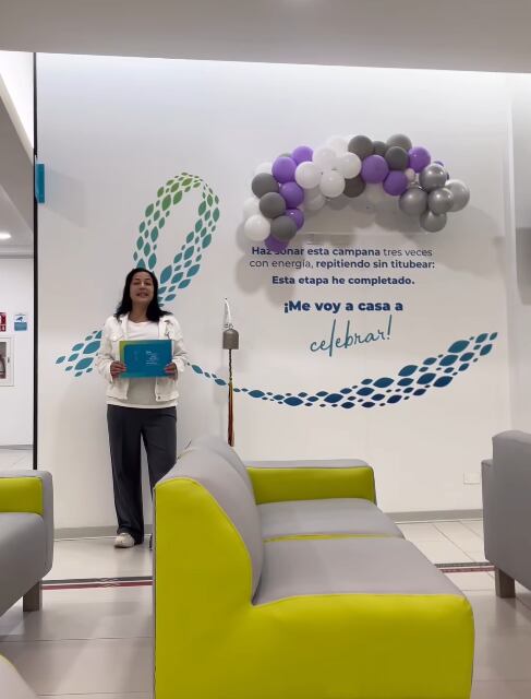 Natalia Salas revela que el cáncer volvió en una de sus vértebras y lo diagnosticó en sus exámenes de prevención.