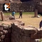¡Escándalo en Cusco! Turistas arman partido de fulbito dentro de zona arqueológica de Chinchero y desatan indignación