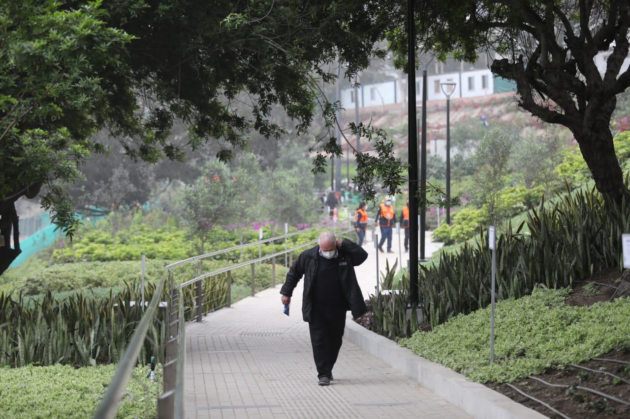 A fines de junio se permitirá el acceso a la segunda etapa del Parque Bicentenario, que busca convertirse en un pulmón para Lima, abrirá sus puertas. (Foto: Julio Reaño/@photo.gec)