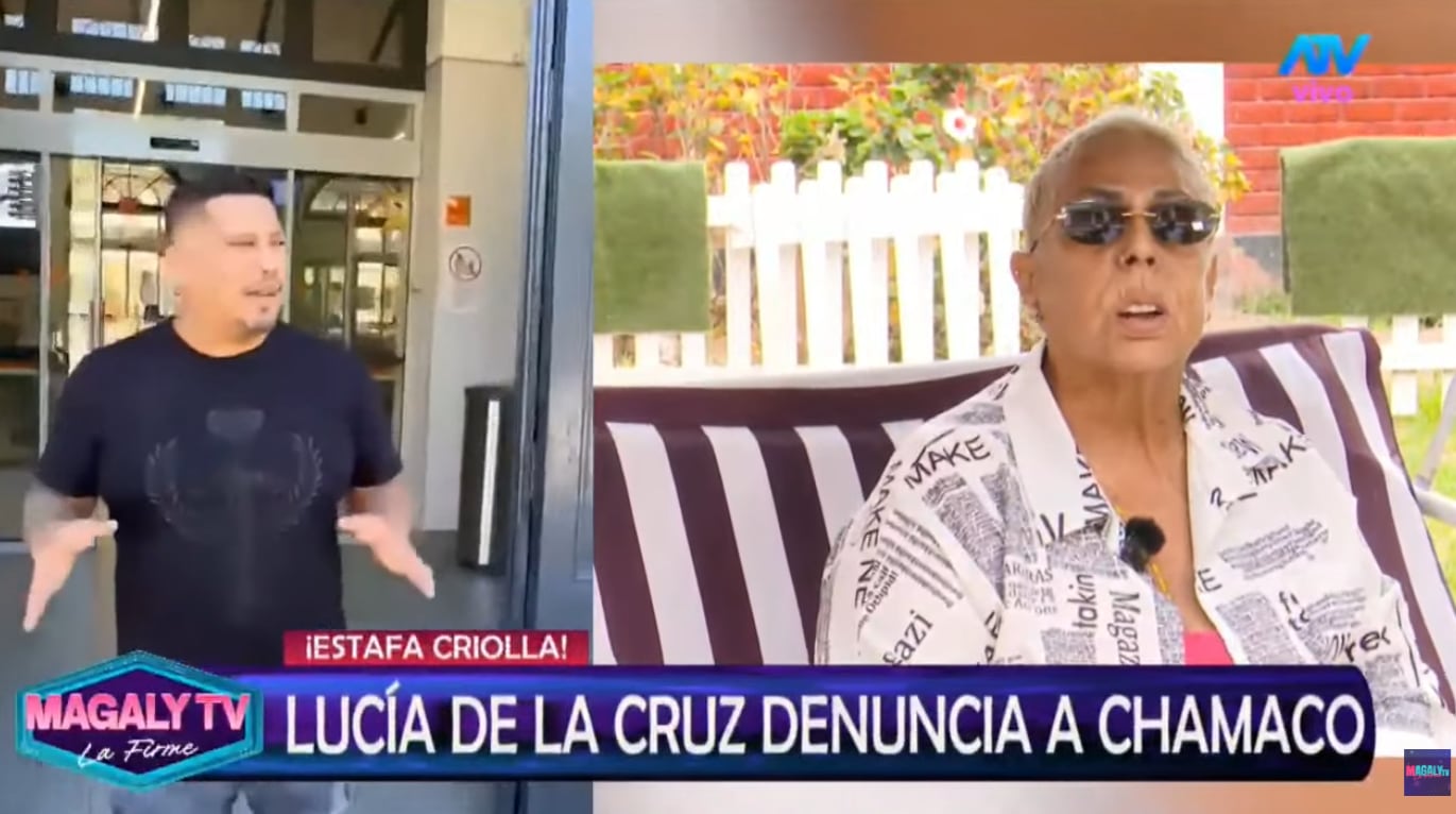 Lucía de la Cruz acusa de estafa a su expareja Luisito Caycho. Asegura que le engañó con gira internacional y cobró adelantos.