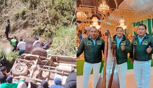 ¡Luto en el folclore! Muere el ‘Rey del arpa’ con dos de sus músicos tras caer a un abismo en Yauyos