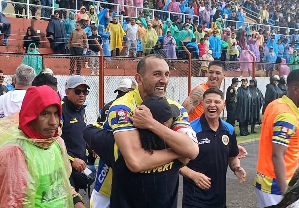 Barcos de FC Cajamarca marcó el 3-1 ante FBC Melgar. Foto: Informativo en La Red.