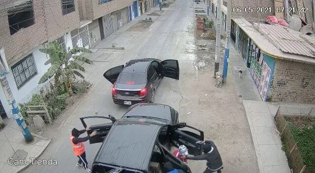 Secuencia del robo. | Reproducción de vídeo