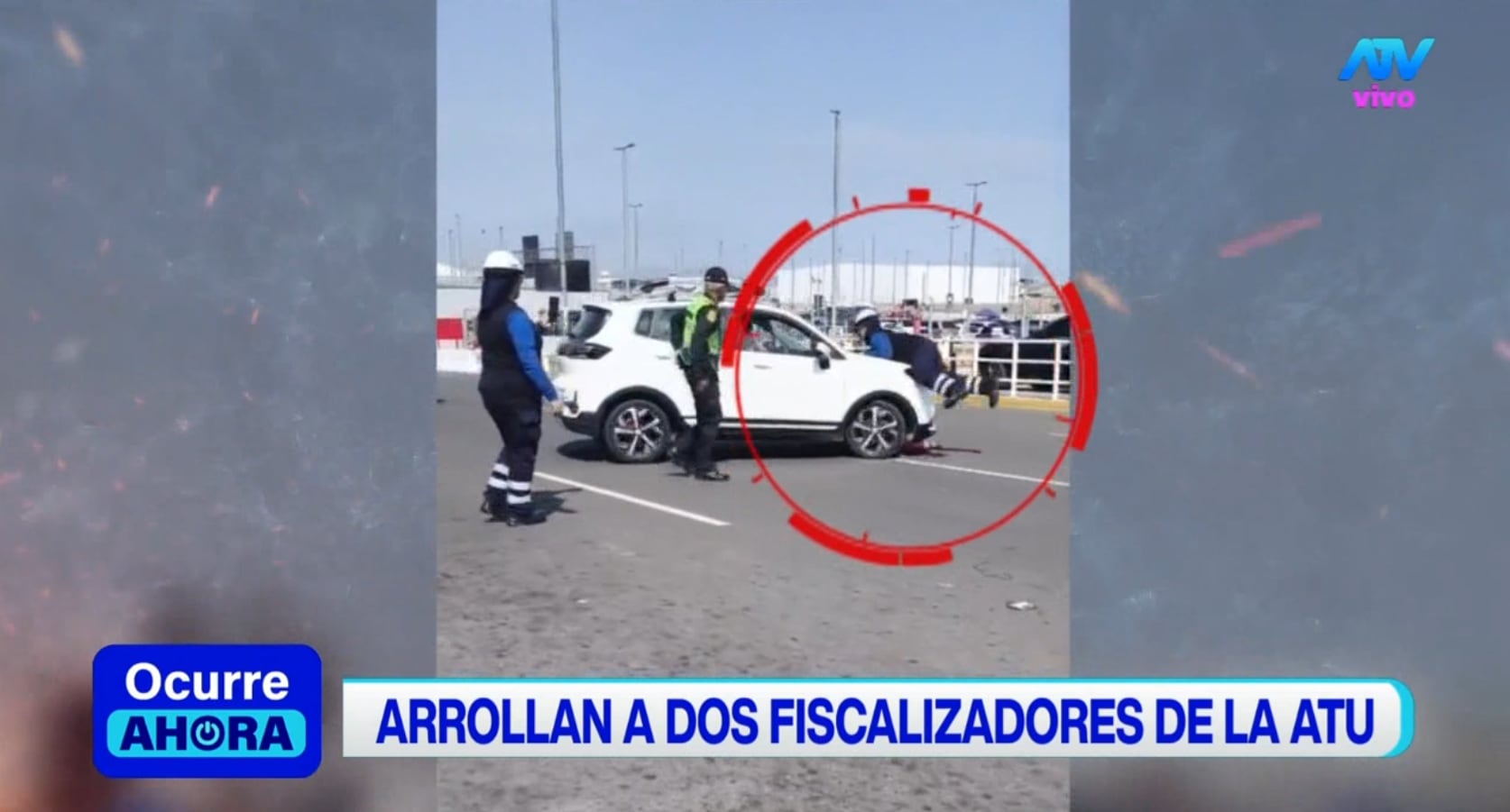 Fiscalizador fue arrollado por conductor que no quiso parar al ser intervenido en el Aeropuerto Jorge Chávez.