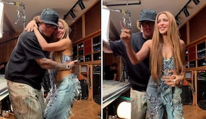 ¿Nueva colaboración? Shakira y Beéle encienden las redes bailando juntos