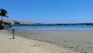 Mar se retira 100 metros en Paita tras alerta de tsunami